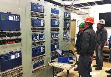 Relay settings and applying high-impedance differential busbar protection scheme