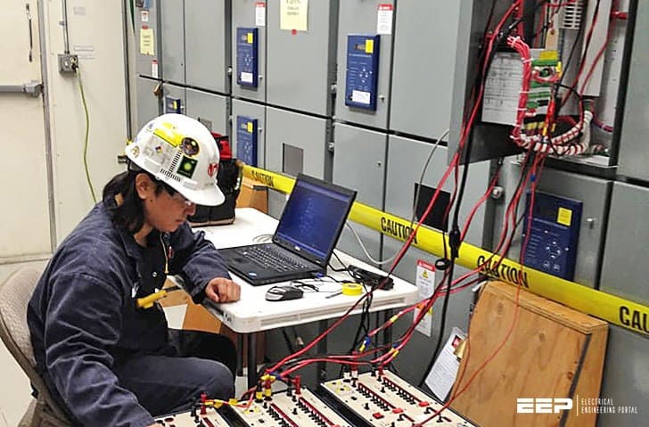 Earth fault protection of an AC motor in 4 different earthing systems