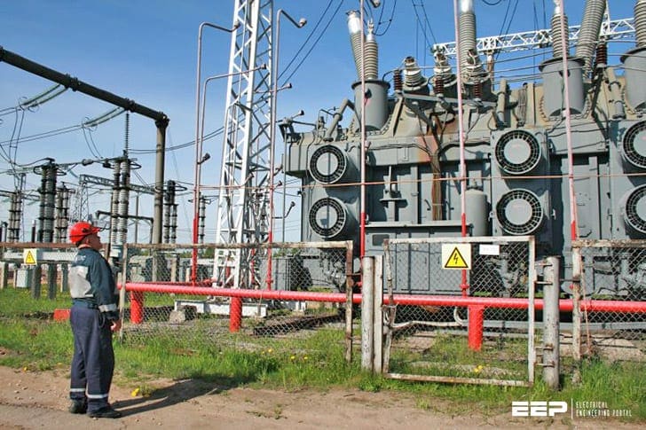 Construction of a grid substation for engineers and technical supervisors