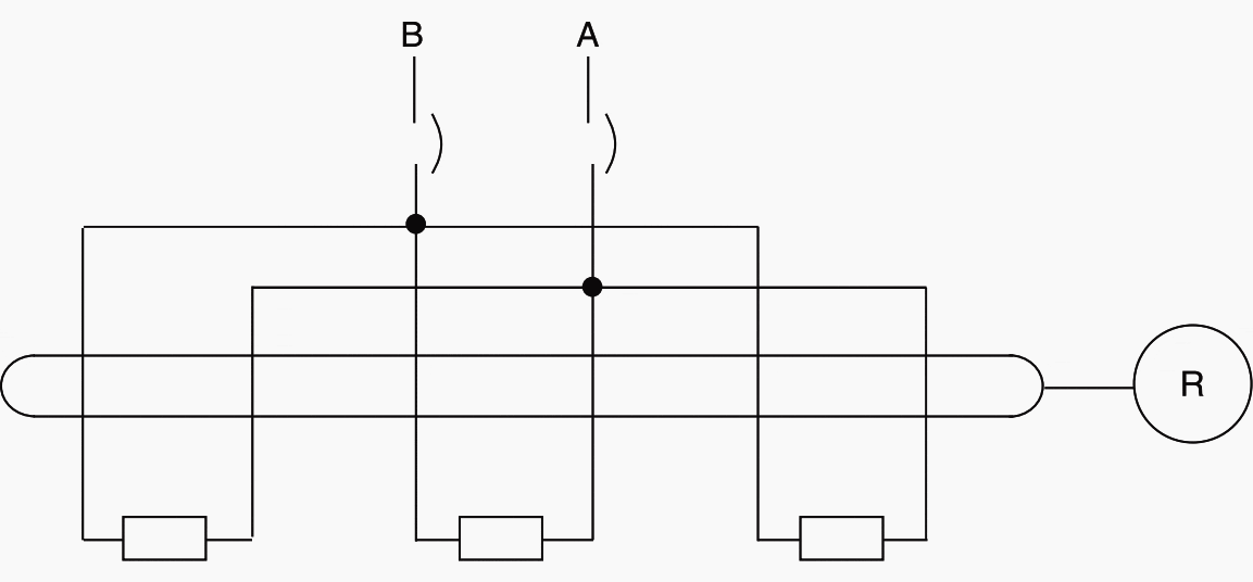 Differential protection multiple loads