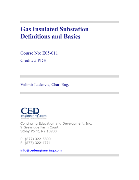 The basics of Gas Insulated Substation (GIS) for students