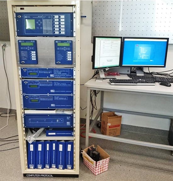 SEL Protection and Monitoring Rack