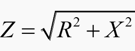 Total impedance Z