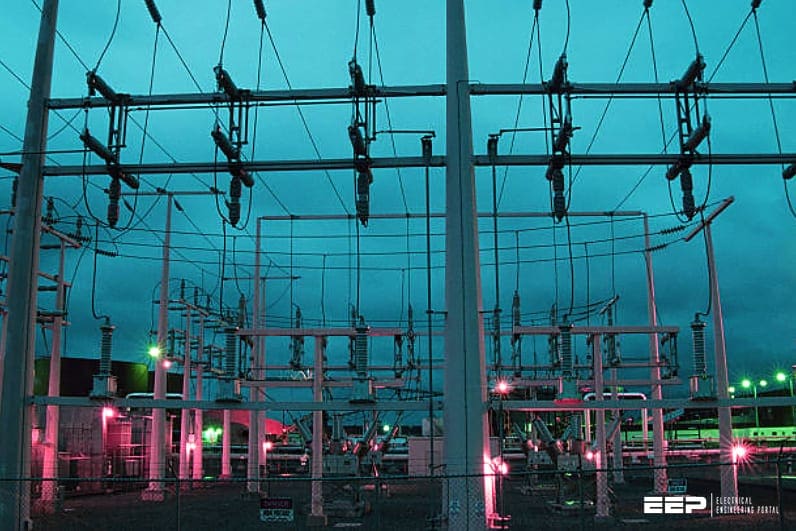 Busbar in Substation 