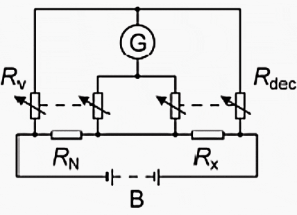 Kelvin (Thomson) Bridge method