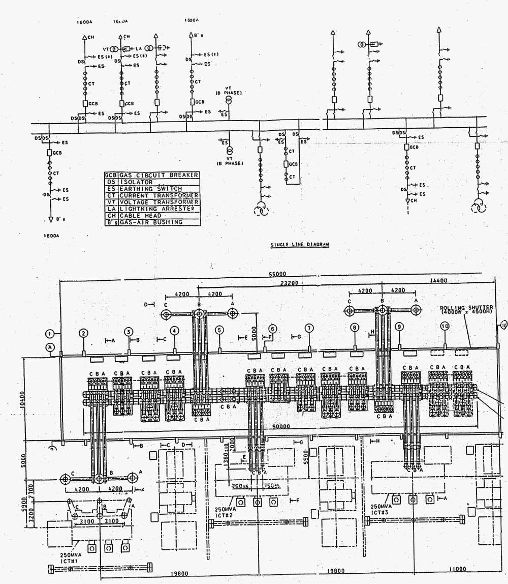 transmission substation components