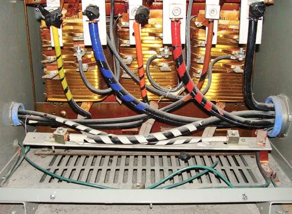 HV/LV transformer protective conductor