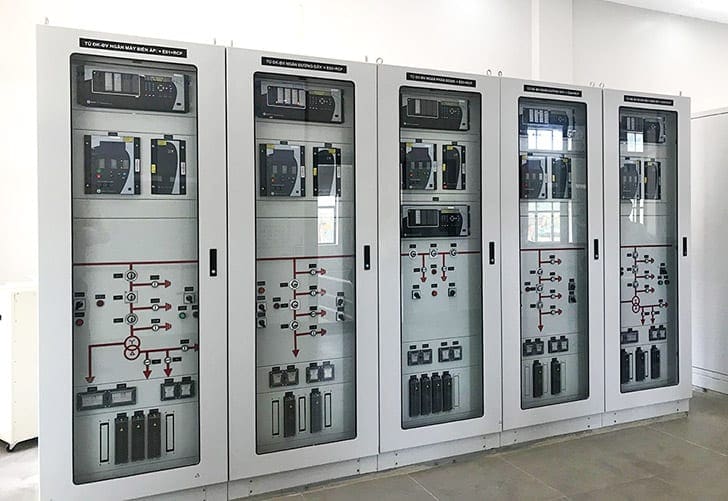 Control and protection panels