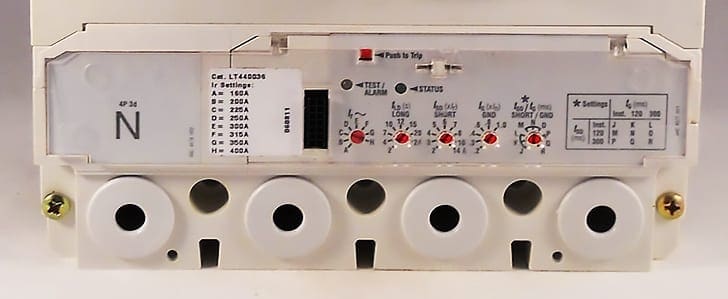 Eaton MCCB 400 Amp Four Pole