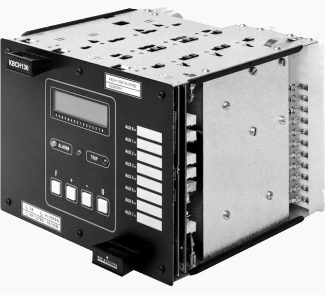 KBCH differential protection relay for transformers and generators