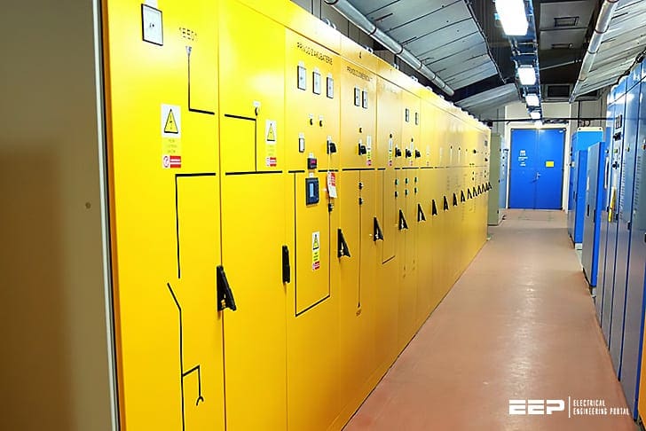 Internal electrical systems within nuclear power plant stations