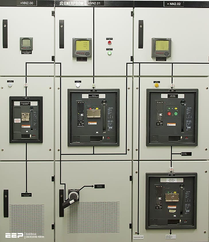 Properly engineered and installed selective coordination between LV circuit breakers