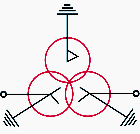 substation transformer symbols symbol phase elements graphic three electrical connection