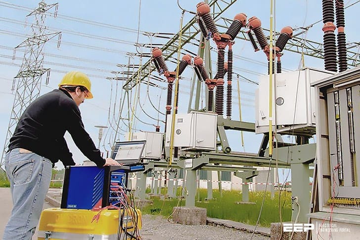 How to perform diagnostic testing of HV circuit breakers