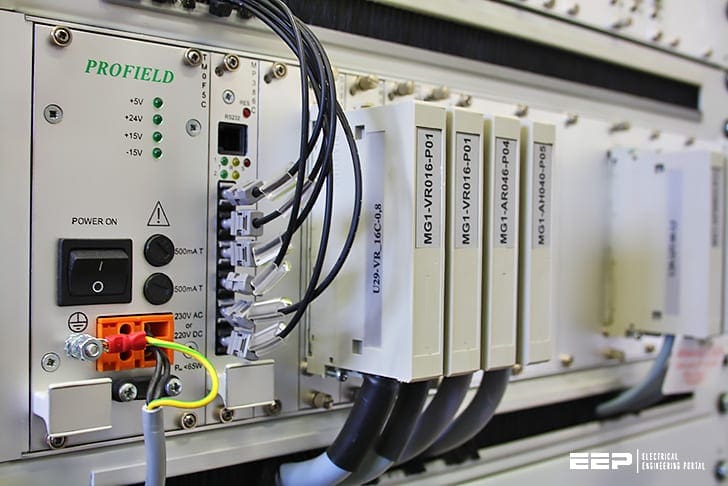 An electrical mine monitoring system utilizing the IEC 61850 standard