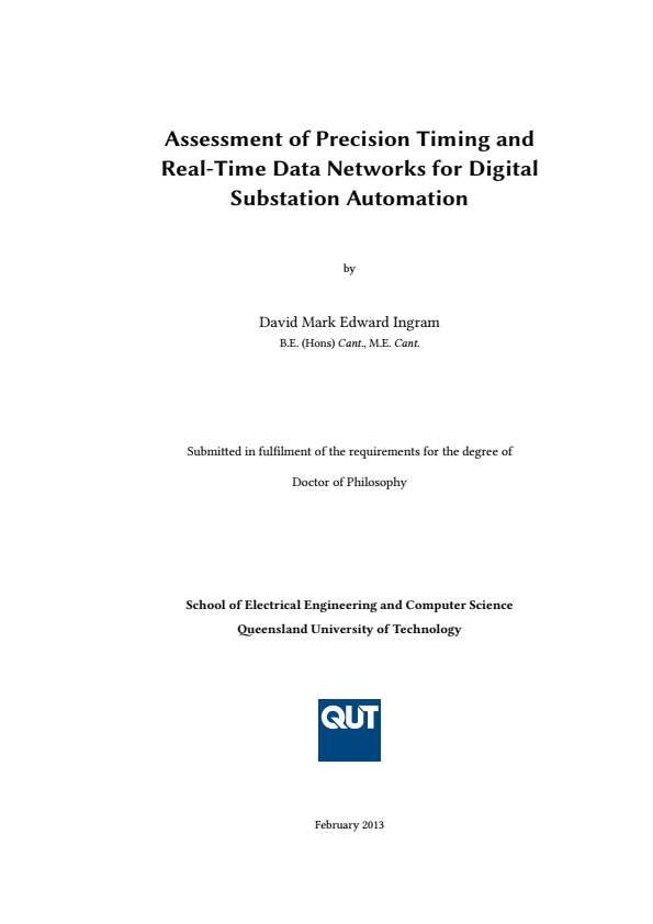 Digital substation automation - Timing precision and real-time data importance