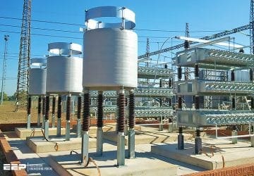 Experience in installation of new reactive power compensation on power grid