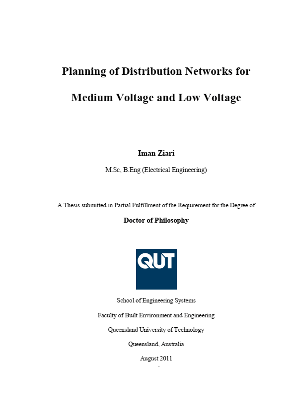 Placement and rating planning of feeders & transformers for LV/MV distribution networks