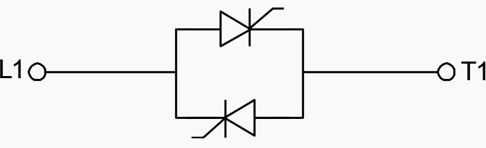 SCR configuration (per phase)