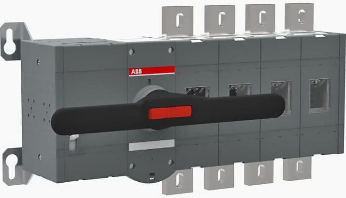 ABB's motorized switch disconnector 160-2500A;