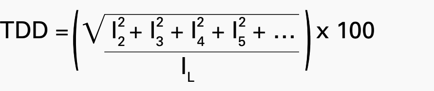 TDD - total demand distortion formulae