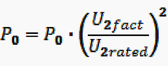 Real no-load losses in transformers