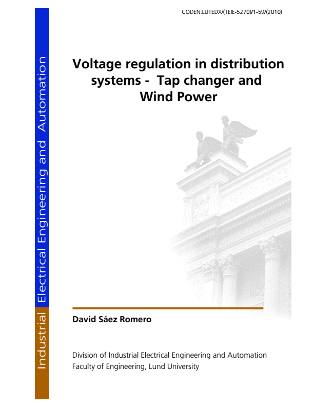 Improving the voltage quality in distribution systems