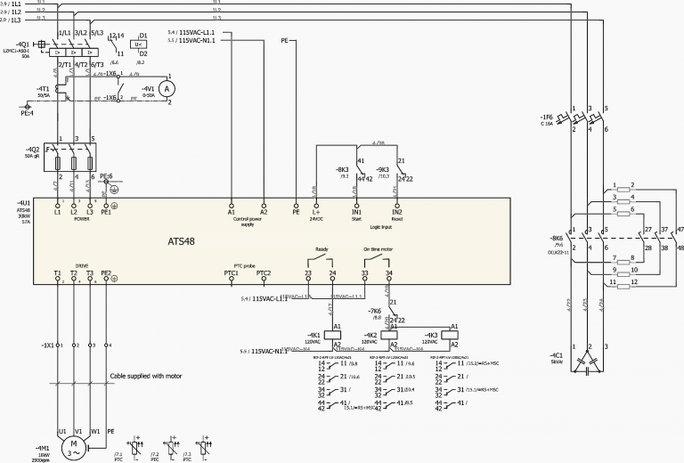 Soft starter for potable water well pump (wiring diagram ...