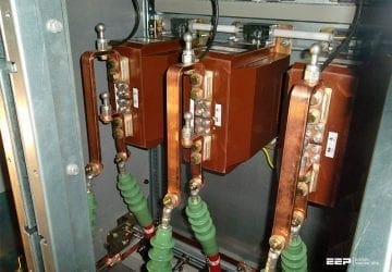 IEC and NEMA ratings of current transformers (CTs) for a medium voltage switchgear