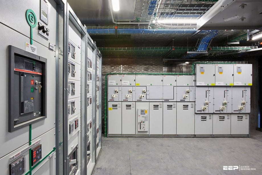 AC and DC facilities in electrical station services of major power plant types