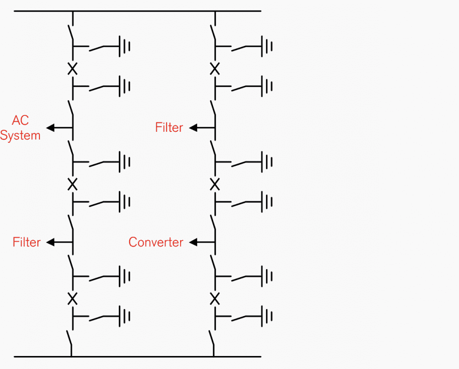 Major Components Of The Hvdc Converter Station Single Line Diagram Explained Eep 7692