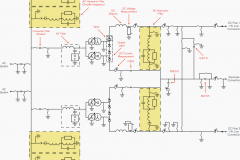 Single line diagram of a HVDC station connected to an AC network