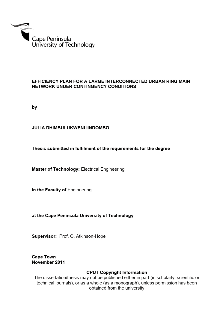 Power loss reduction in large urban ring main networks (optimisation, capacitor addition)