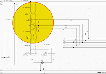 Mastering single line and wiring diagrams: Using circuit breaker for MV power factor correction