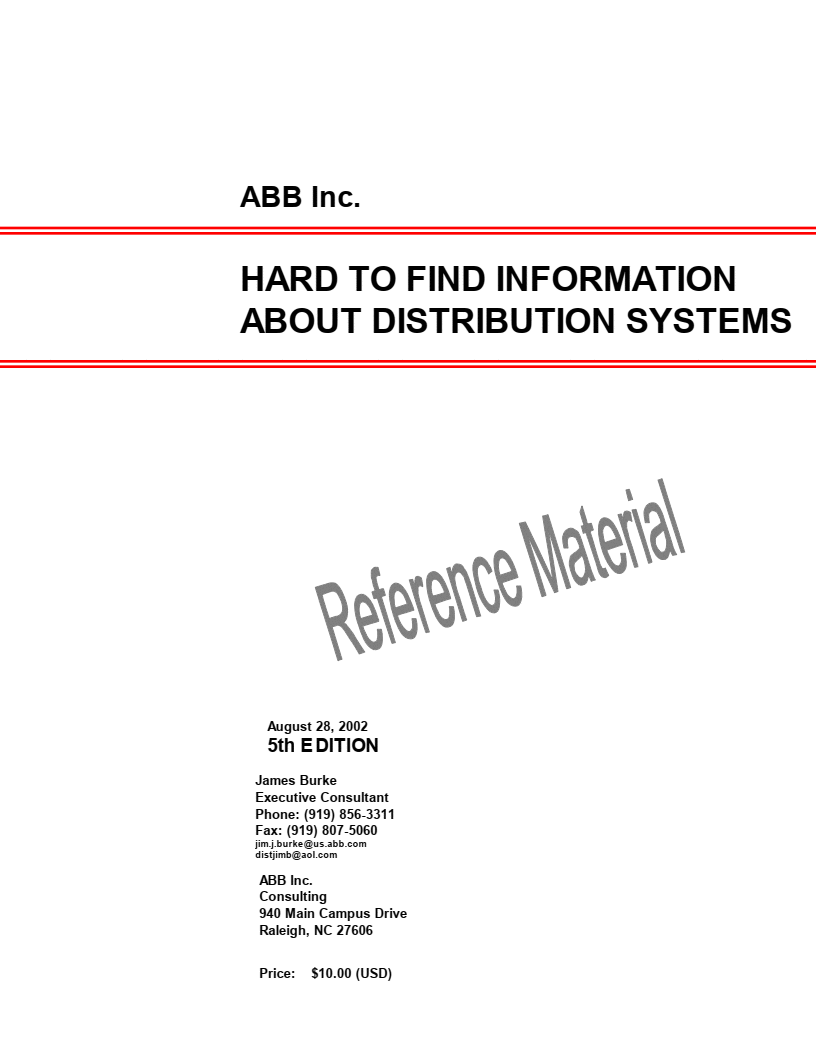 The essence of understanding and analyzing distribution power systems