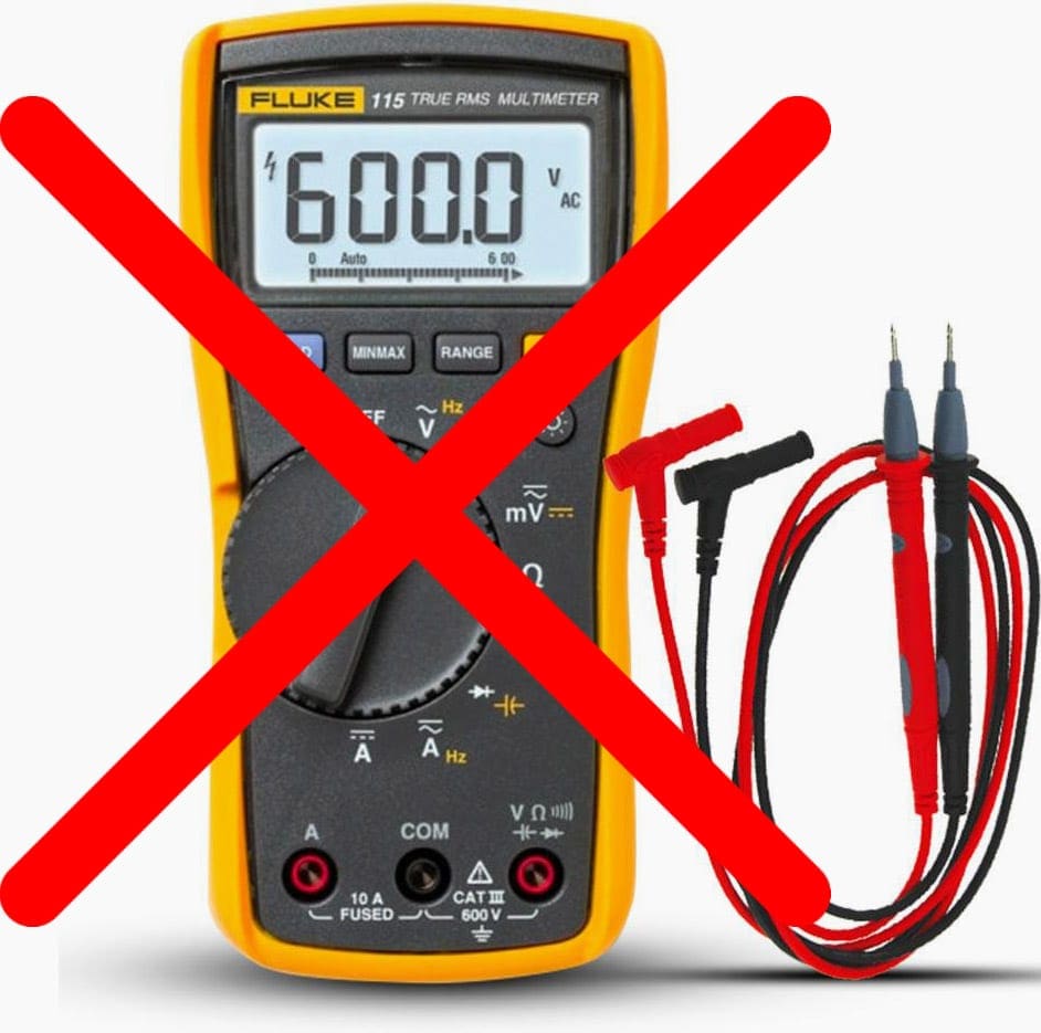 Fluke FLUKE-115 Electrician True-RMS Digital Multimeter