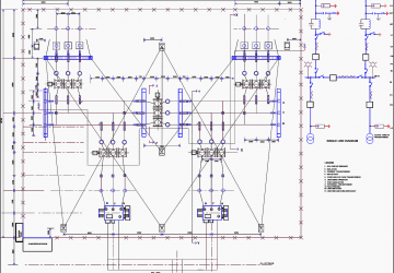 Design of 33kV switchyard (equipment, SLD, and layout) for small hydro-power plant