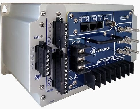 The back side of the SCADA multifunctional transducer