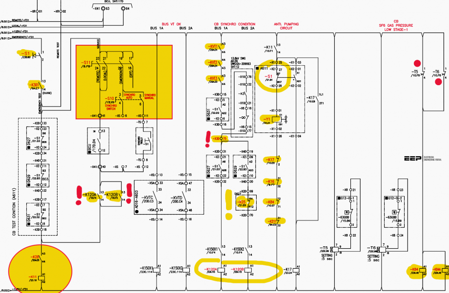 Mastering GIS control circuits – AC/DC auxiliary circuits and circuit breaker closing circuit