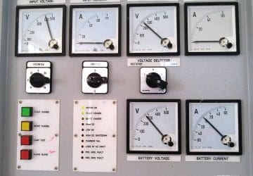 Sizing of DC charger 110V (Auxiliary power supply used in primary/secondary substation) for MV panels