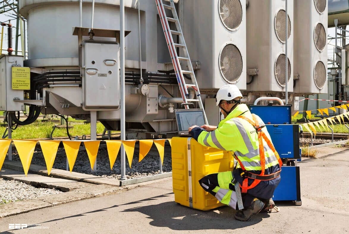 Testing and commissioning power transformer
