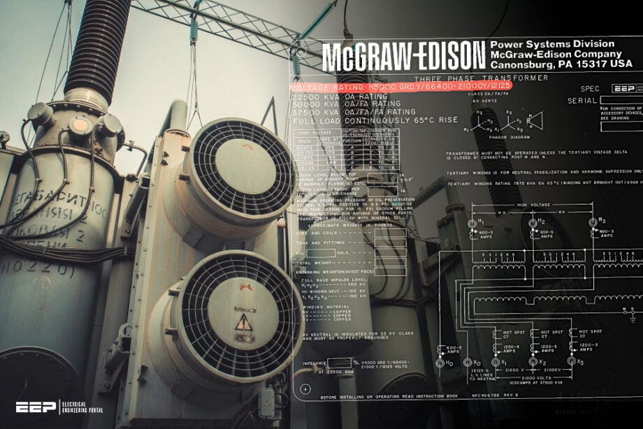 Learn how to interpret transformer nameplate information