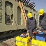 Power transformers testing and commissioning at the site