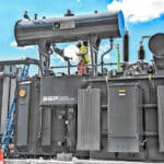 The limit of the substation noise level over which it begins to irritate the community