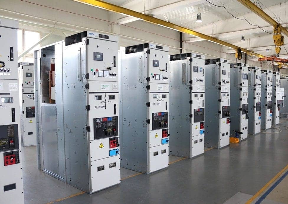 MCSet 17.5 kV vacuum switchgear