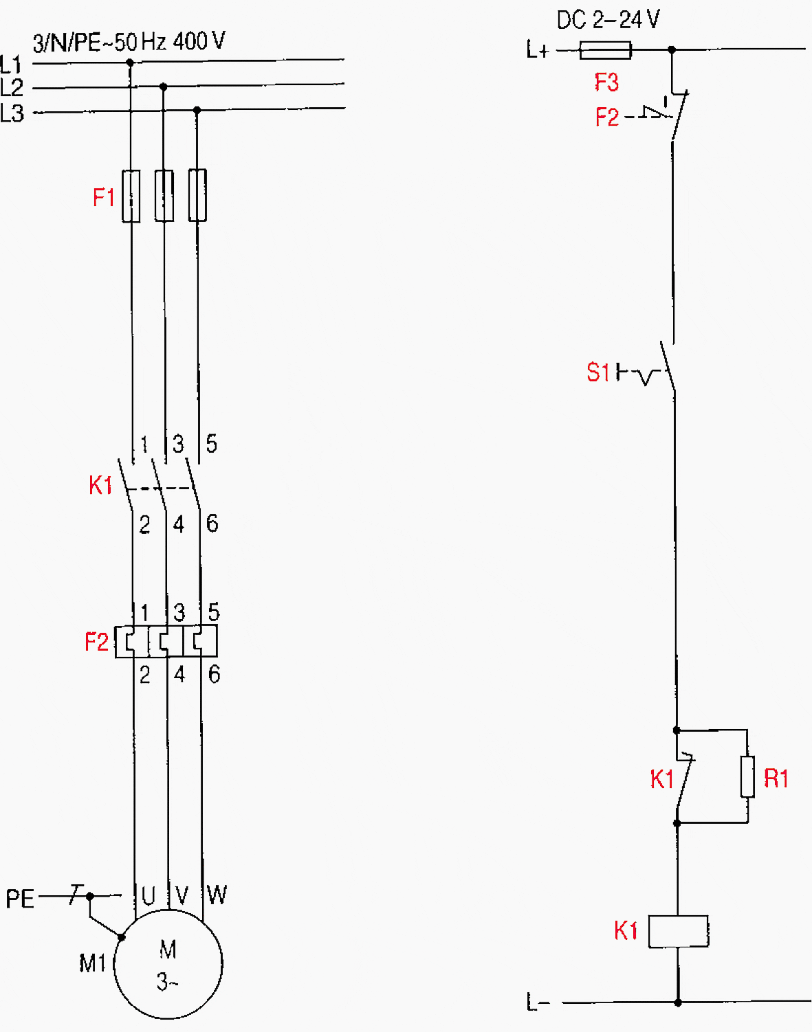 Contactor Switch Wiring Diagram Diagram Board