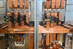 The most often low-voltage switchboard supply schematics implemented on-site