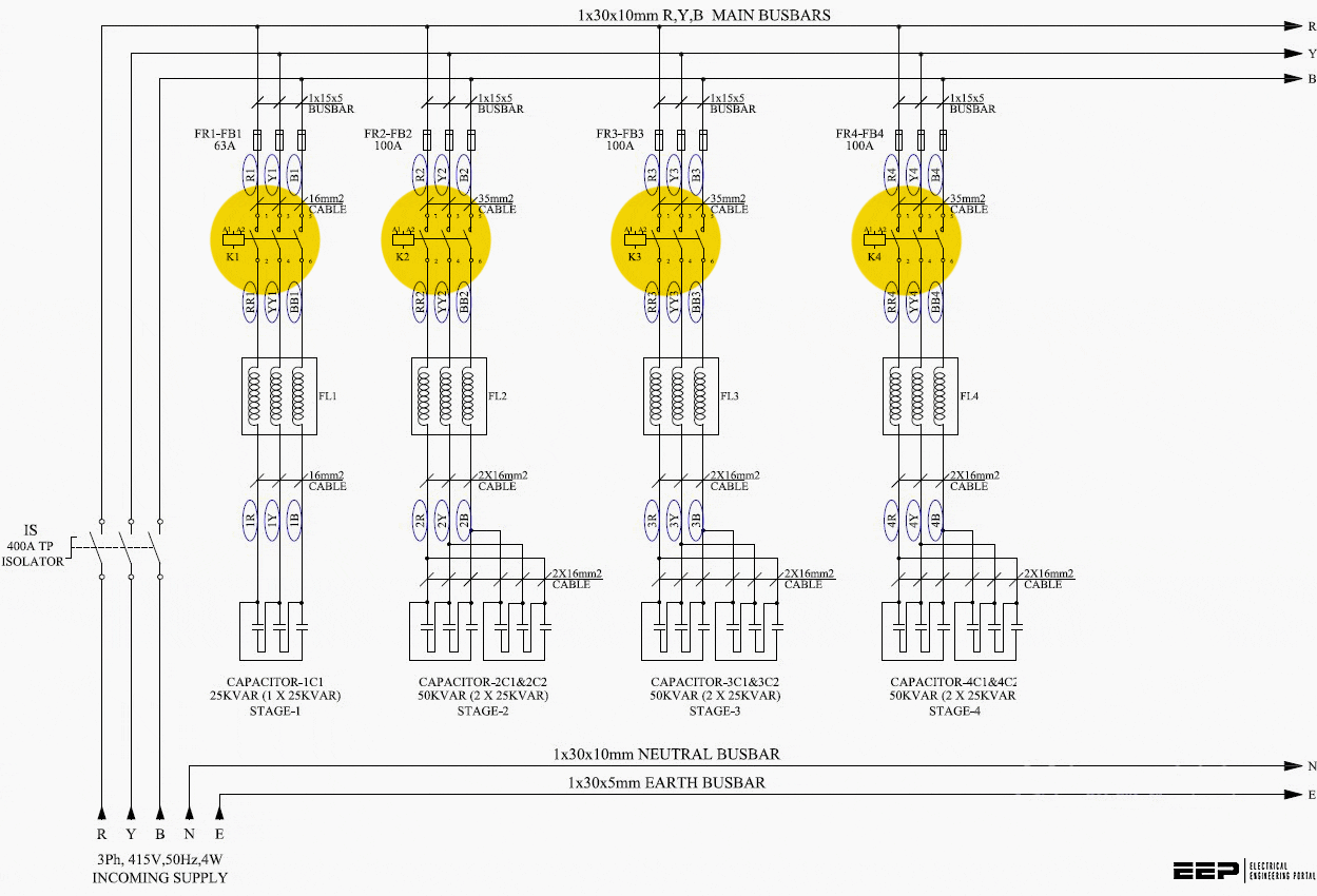 inside-the-capacitor-bank-panel-power-factor-correction-calculation