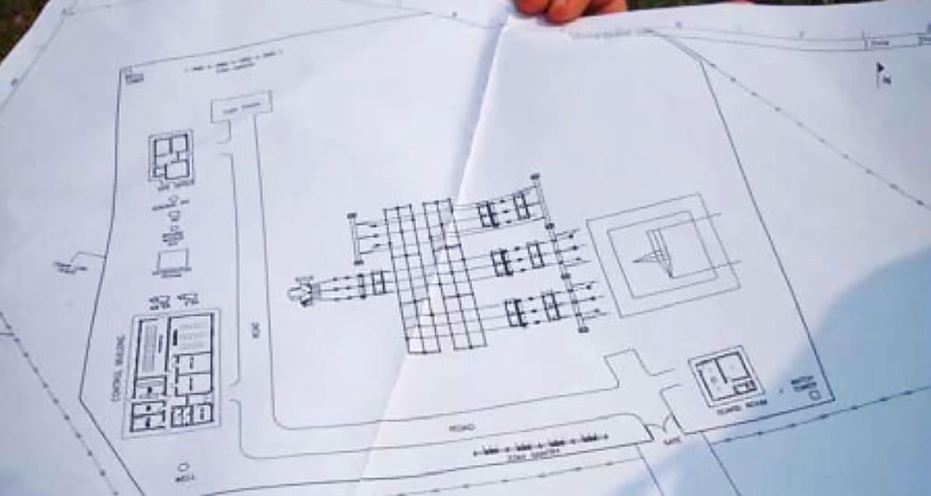 Electrical drawing for substation