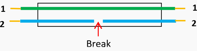 Locating open circuit fault